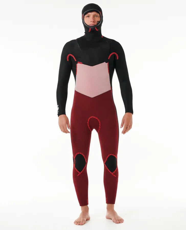 Ripcurl Dawn Patrol 6/4mm Hooded Chest Zip Men's Wetsuit