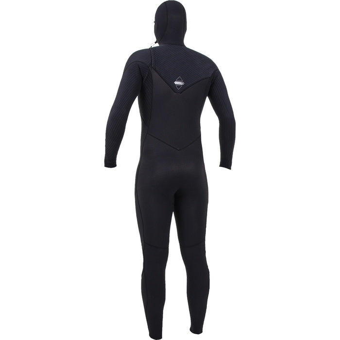 O'Neill Men's Hyperfreak 4/3mm Chest Zip w/Hood