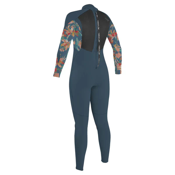 O'Neill Girls Epic 4/3mm Back Zip Full Wetsuit
