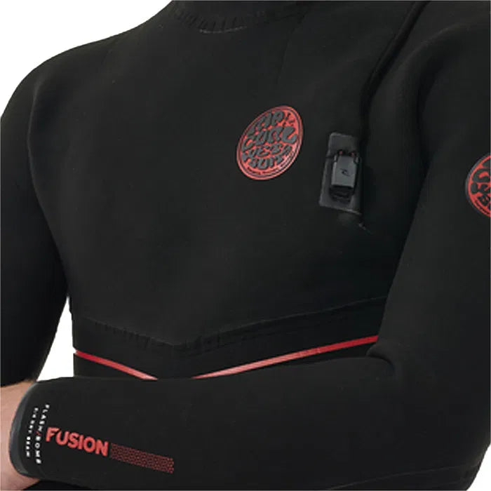 Ripcurl Flashbomb Fusion 5/4mm Hooded Zip Free Men's Wetsuit