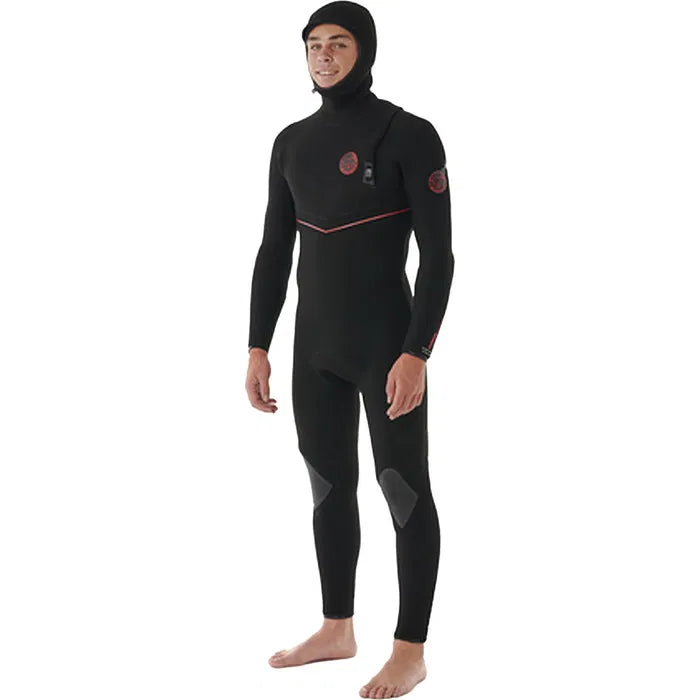 Ripcurl Flashbomb Fusion 5/4mm Hooded Zip Free Men's Wetsuit
