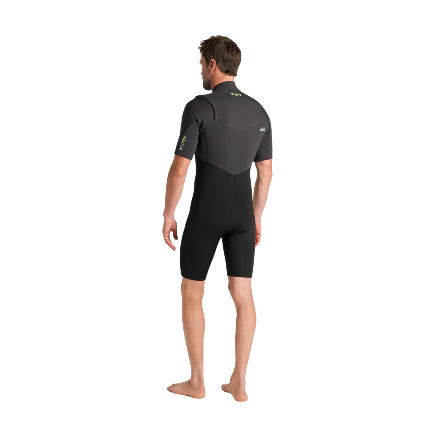 C-Skins NuWave Session Lite 2:2 Men's Chest Zip Shorty Wetsuit