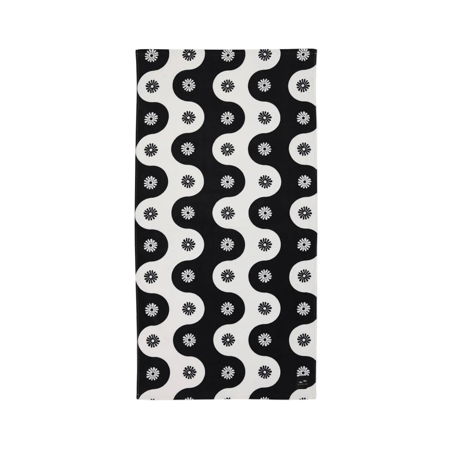 Slowtide Botanical Waves Beach Towel