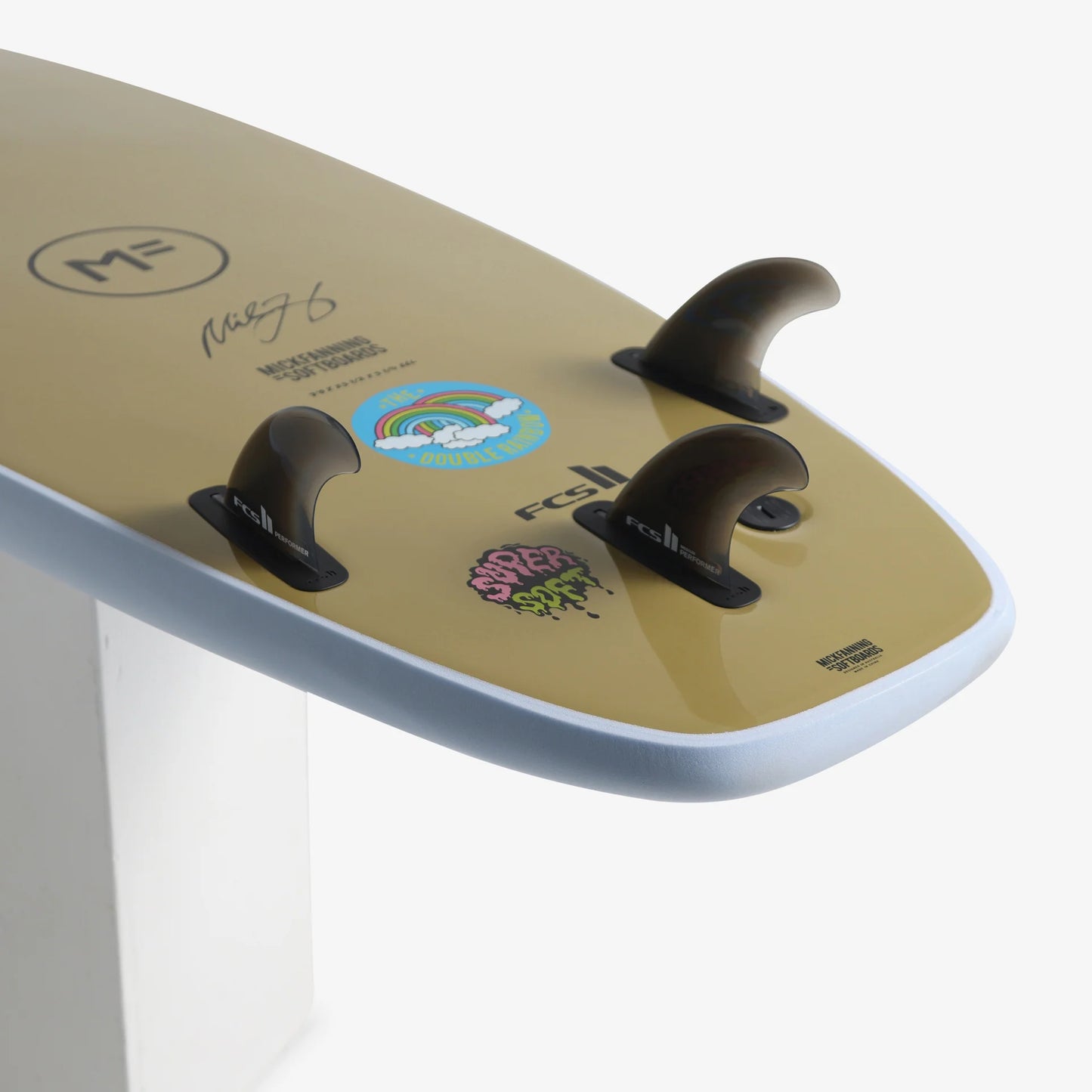 Mick Fanning Double Rainbow Super Soft - Sky/Soy - 7'6 x 23 1/3 x 3 1/4 x 71L - Futures