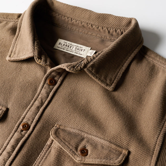 Outerknown Chroma Blanket Shirt - Kelp Bloom