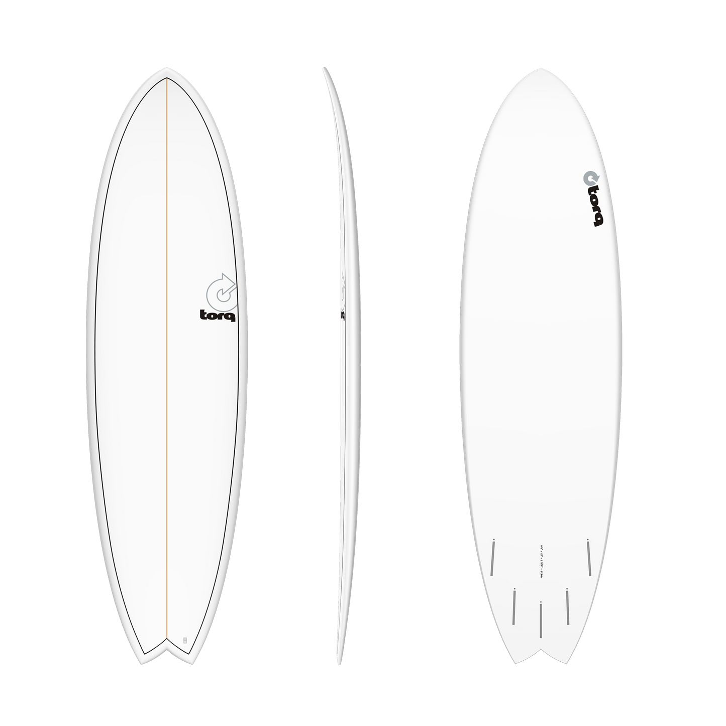 Torq Mod Fish - 7’2 x 22 1/2” x 3” x 53L - Futures - Ex Demo
