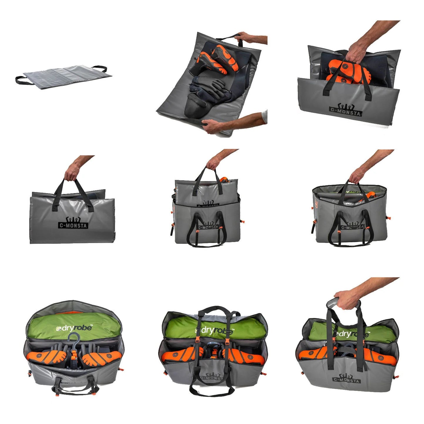 C-Monsta Wet & Dry Split Bag