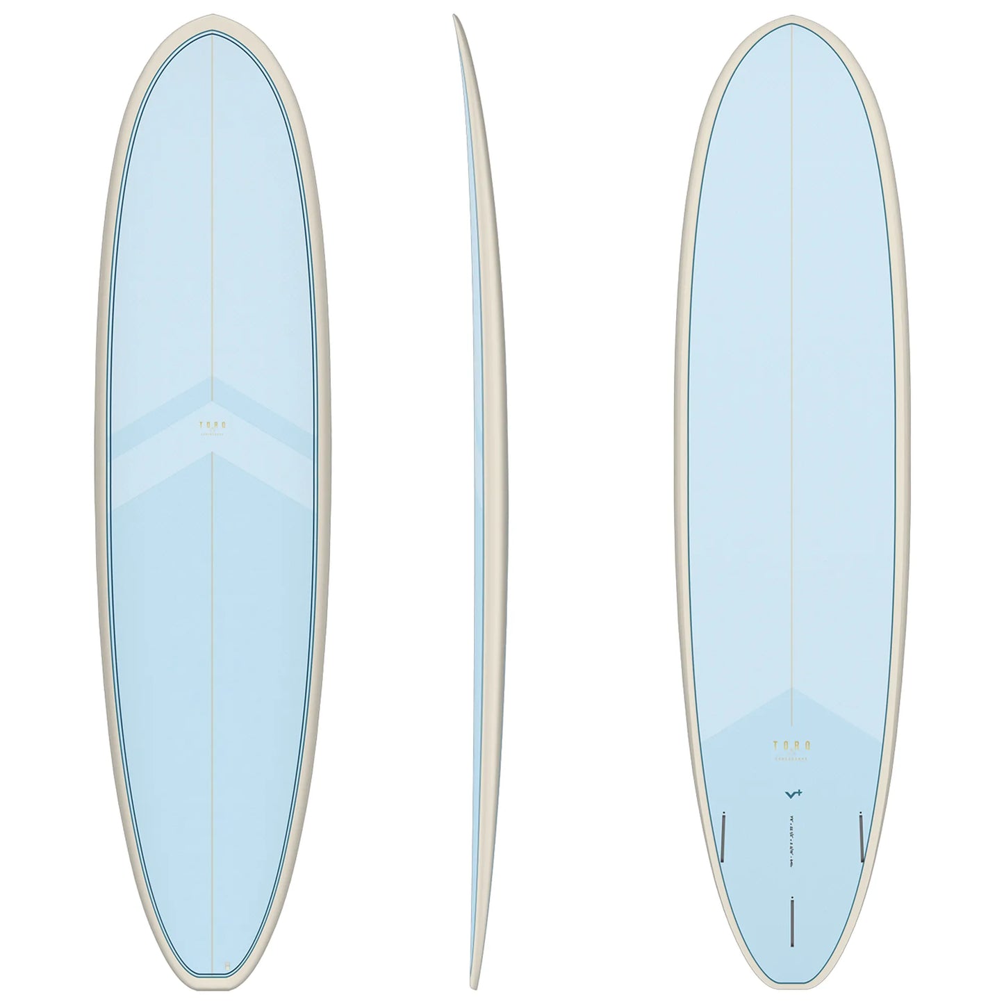 Torq Fun V+ Surboard - Futures - 7’4 x 22 x 3 - 56L Ex Demo