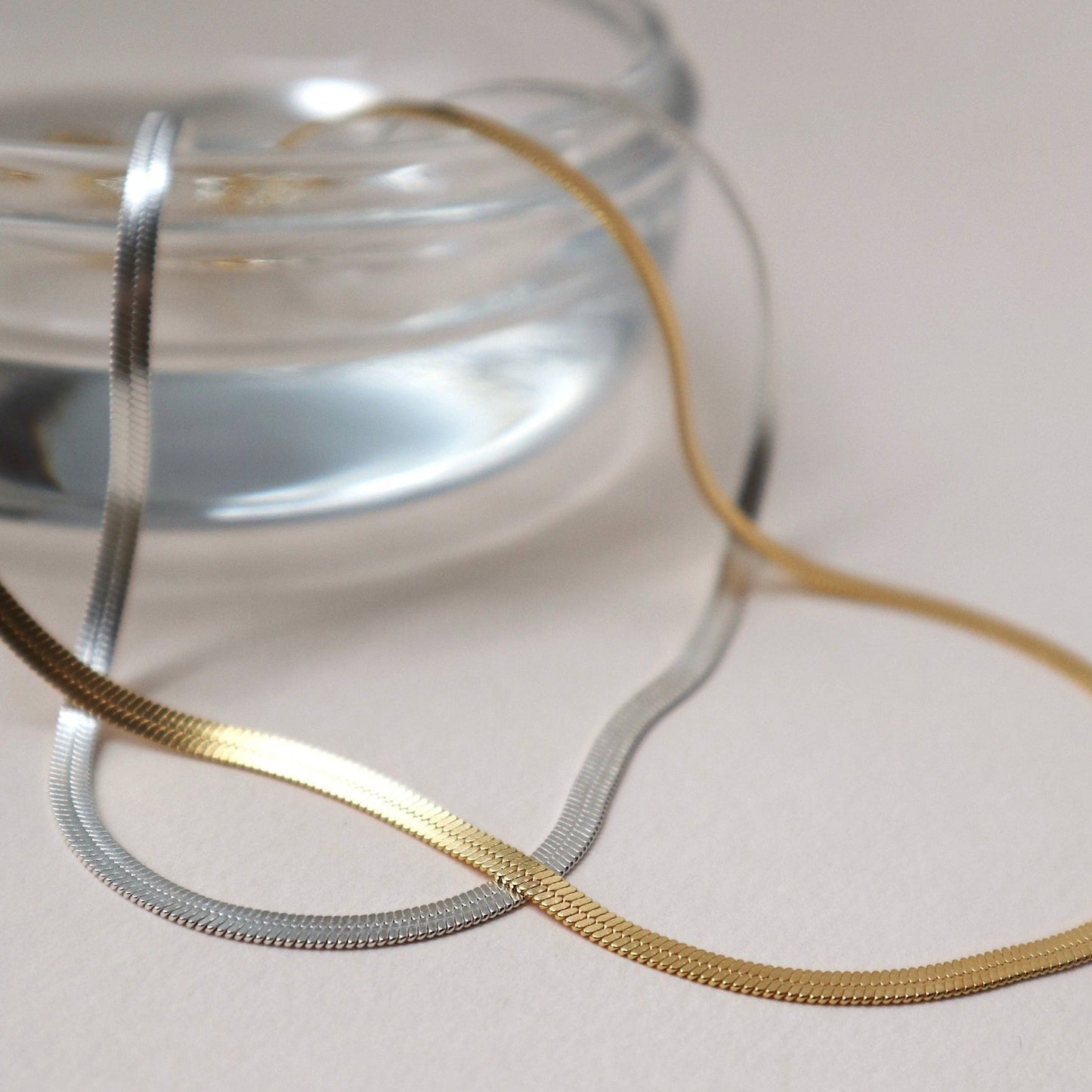 Lines & Current Senna 'Snake' Chain Necklace