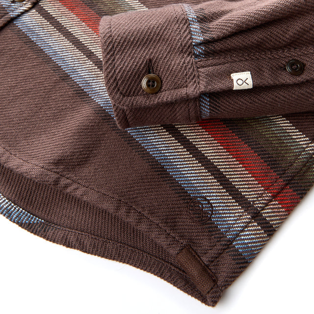 Outerknown Blanket Shirt - Beechwood Mirage Stripe
