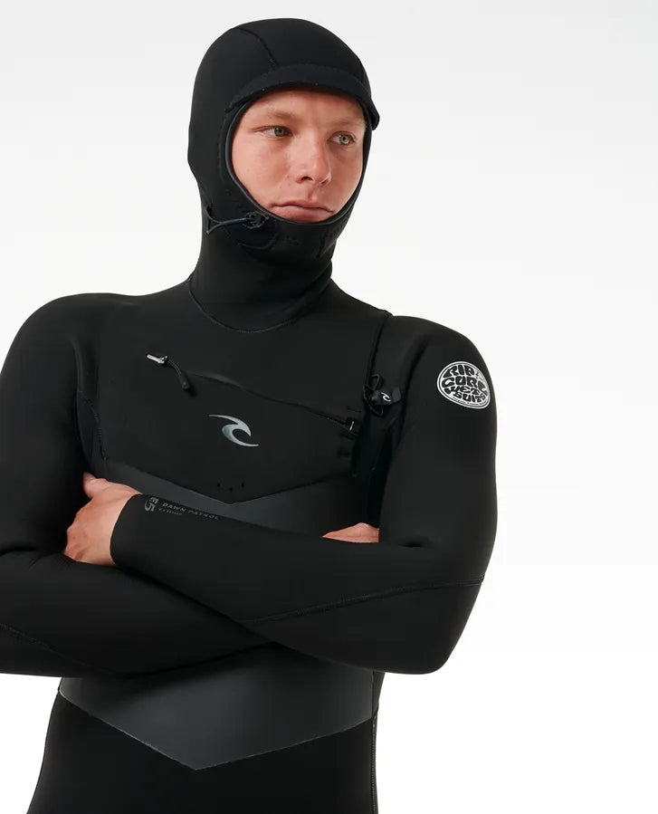 Ripcurl Dawn Patrol 6/4mm Hooded Chest Zip Men's Wetsuit