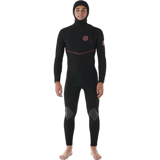 Ripcurl Flashbomb Fusion 5/4mm Hooded Zip Free Men's Wetsuit