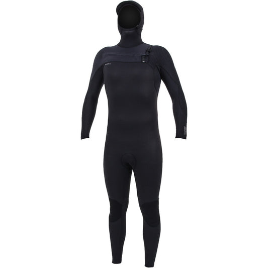 O'Neill Men's Hyperfreak 4/3mm Chest Zip w/Hood