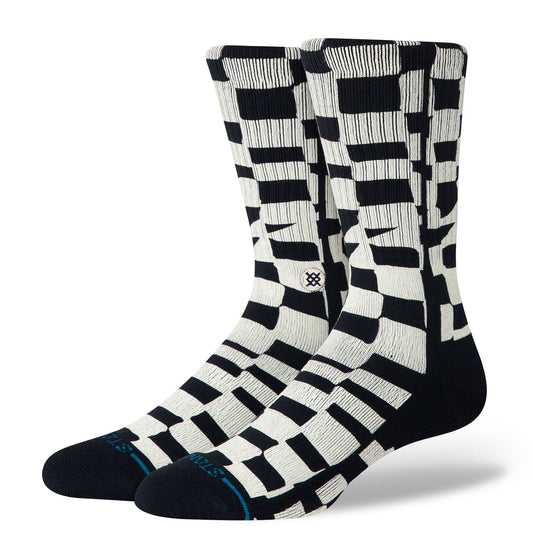 Stance Wave Check Crew Socks