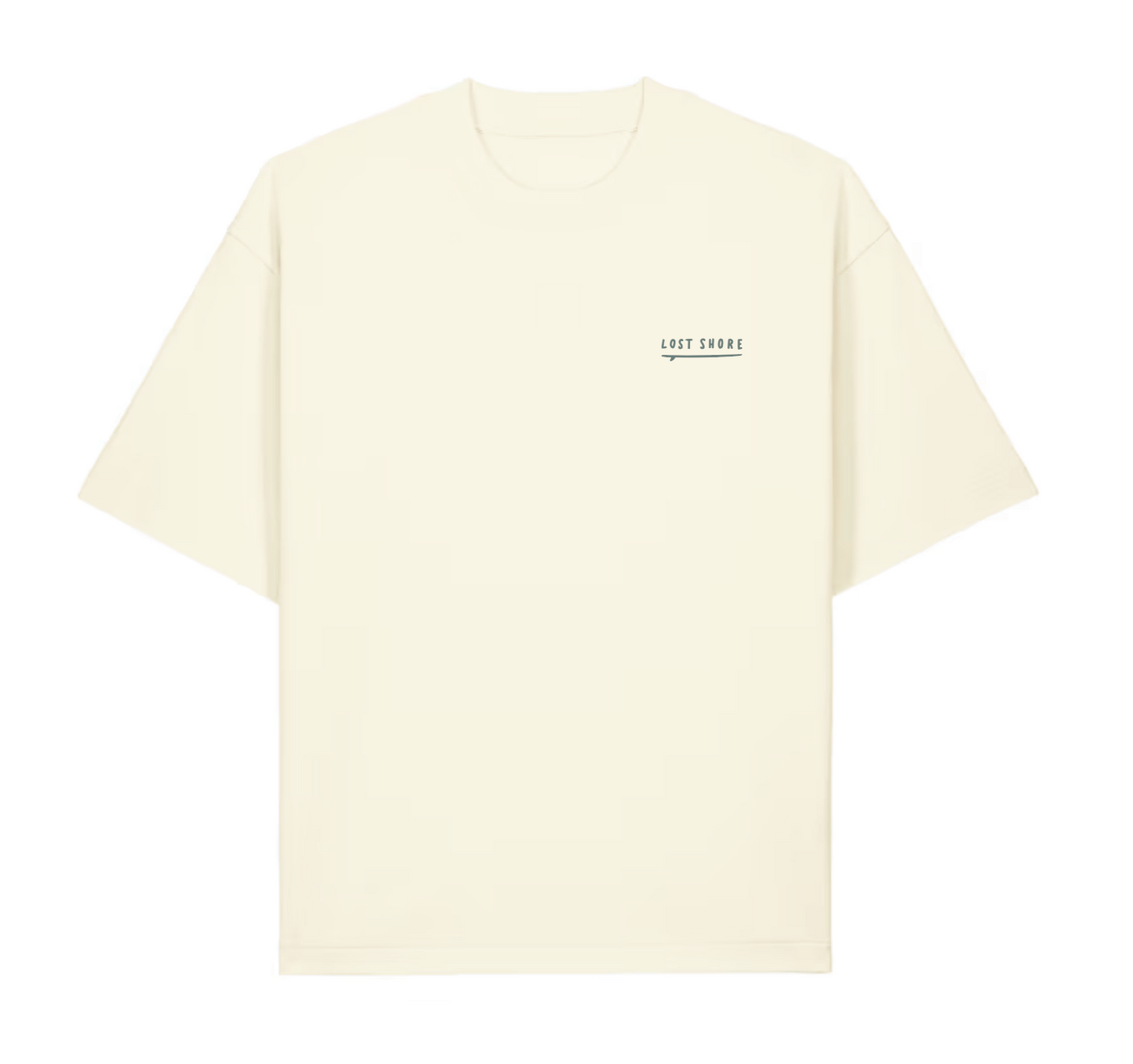 Lost Shore Single Fin Oversized Tee