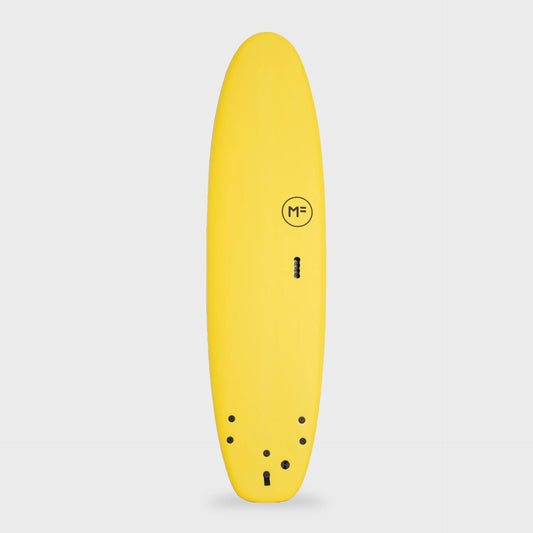 Mick Fanning Beastie Super Soft Tri Softboard -  Yellow/Red - 7'0 x 22 x 2 3/4 x 50L - Multi