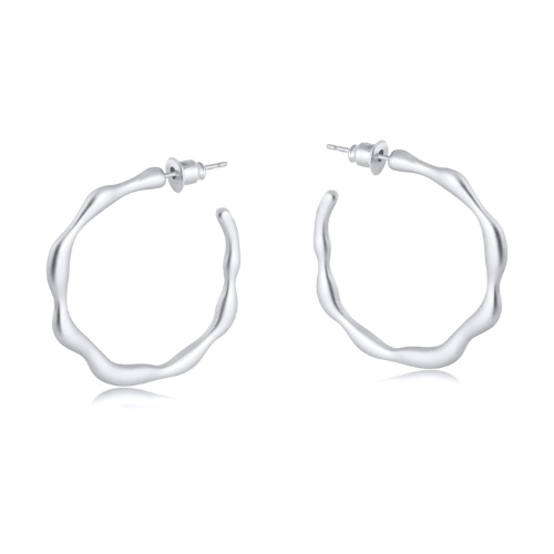 Big Metal London Martina Hoop Earrings