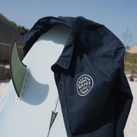Lost Shore Perfect Waves Shirt - Navy