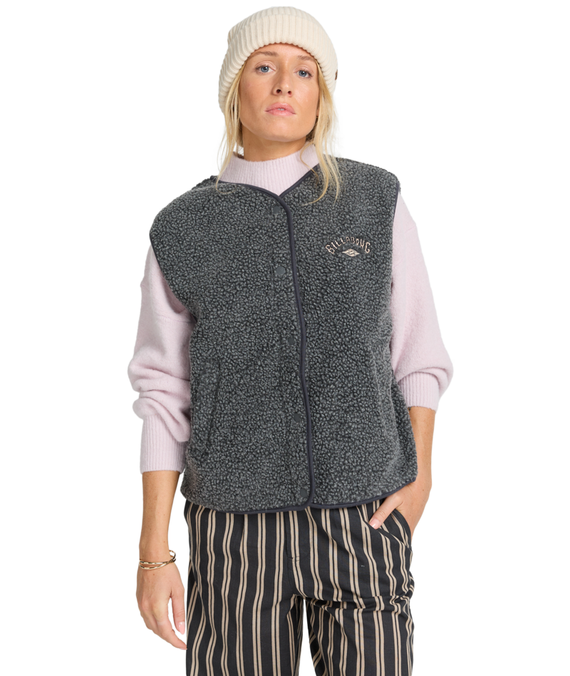 Billabong Be Happy Women's Sherpa Vest