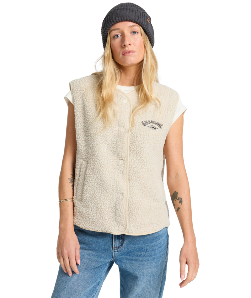 Billabong Be Happy Women's Sherpa Vest
