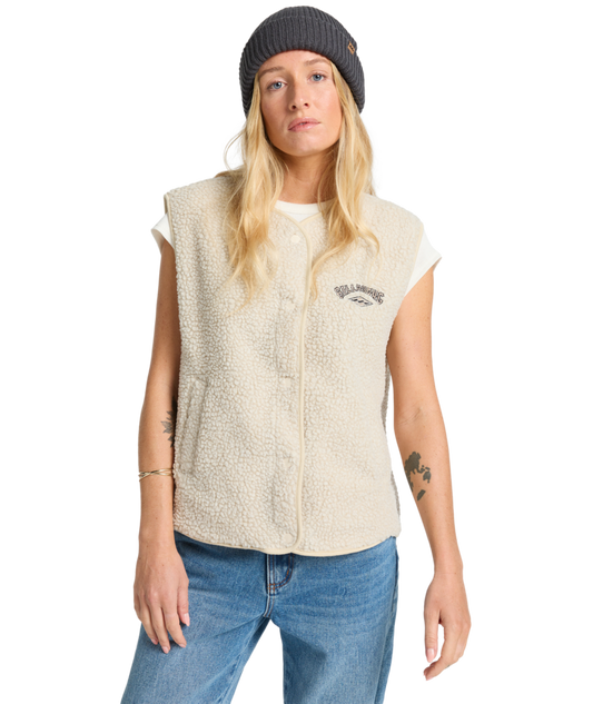 Billabong Be Happy Women's Sherpa Vest