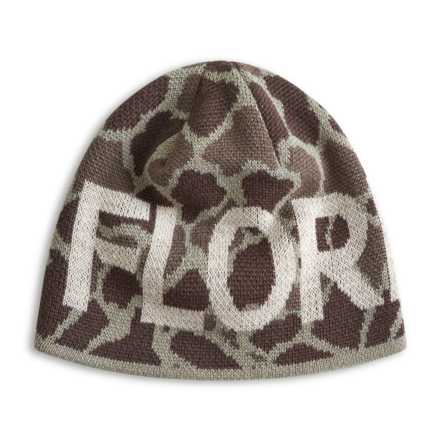 Florence Jacquard Logo Beanie
