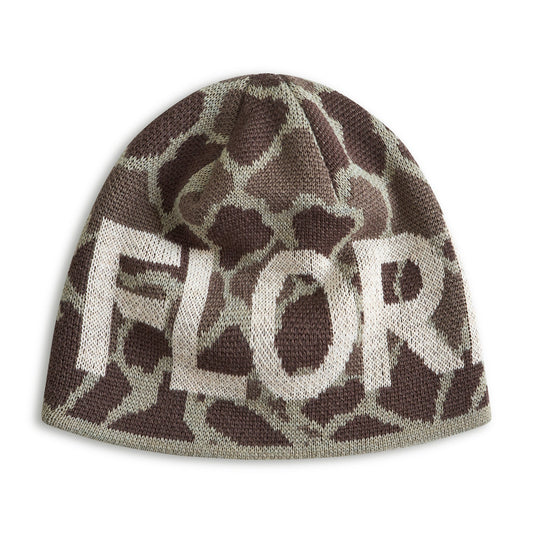 Florence Jacquard Logo Beanie