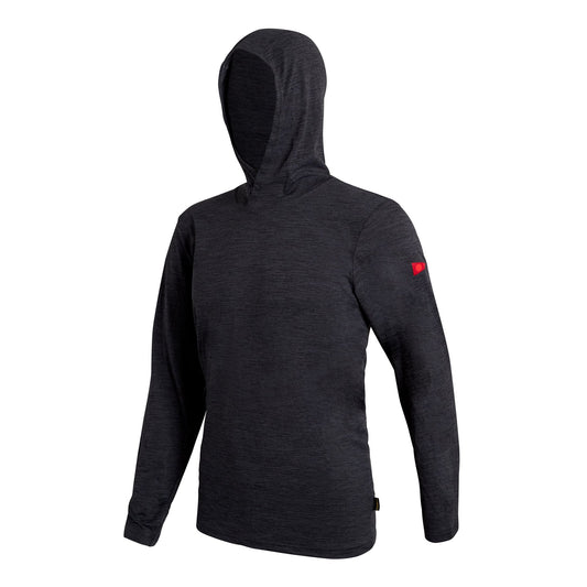 Florence Airtex Long Sleeve Hooded Shirt