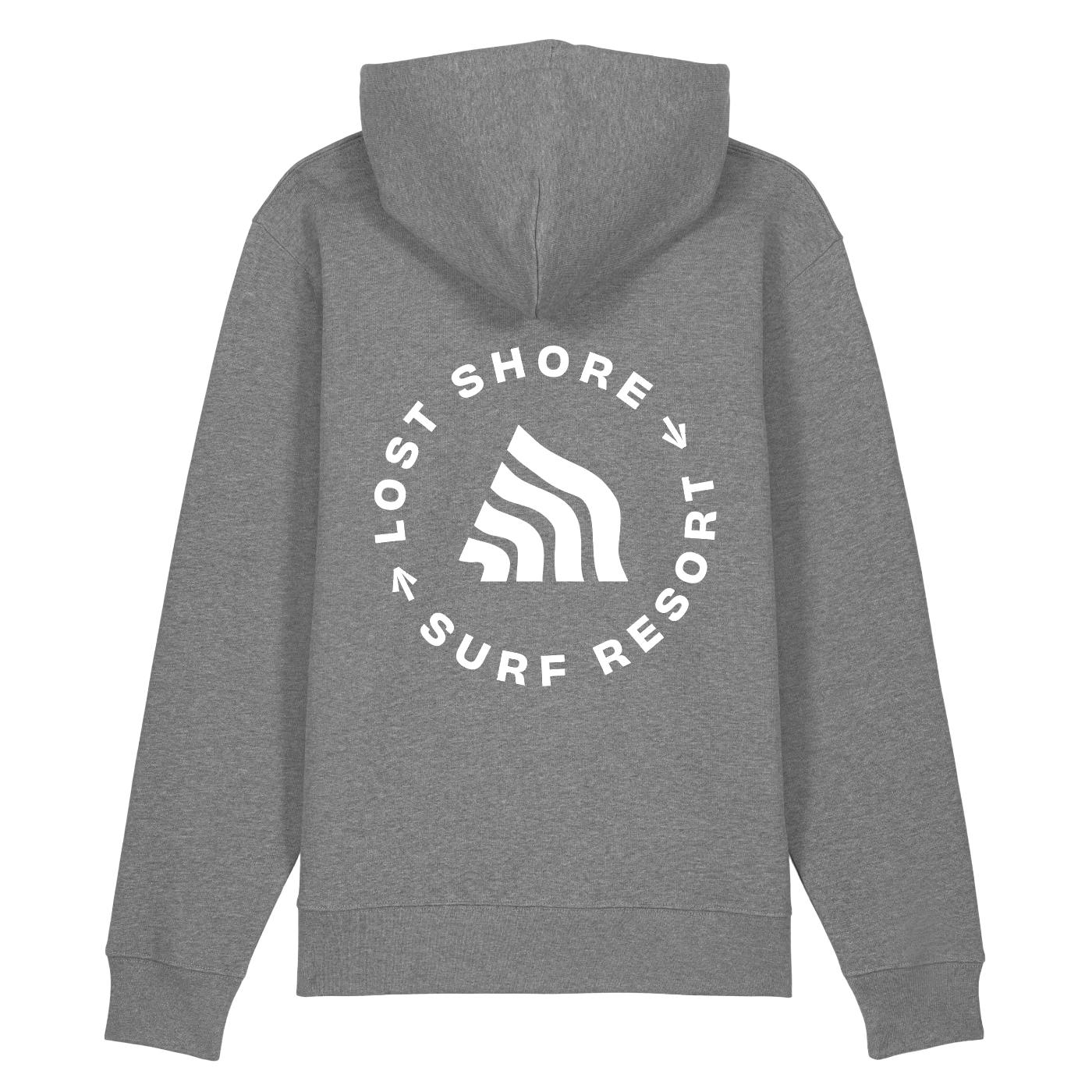 Lost Shore Back Print Hoodie