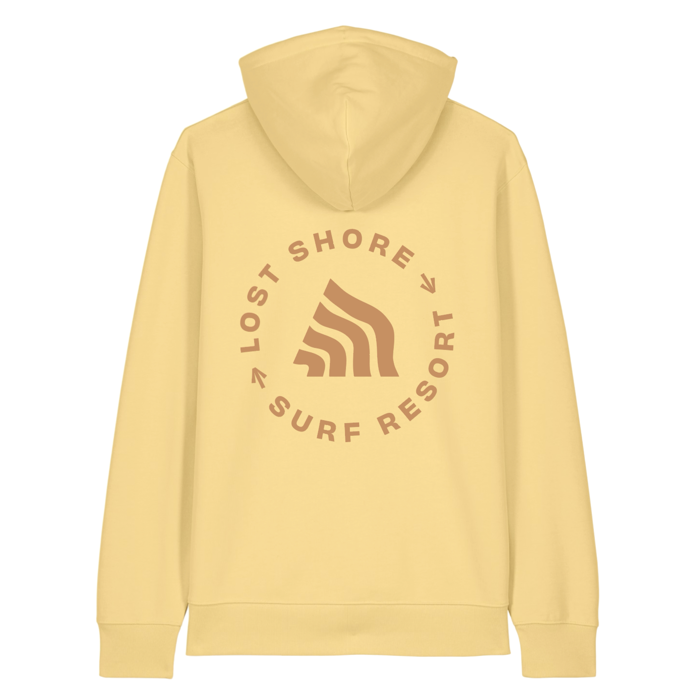 Lost Shore Back Print Hoodie