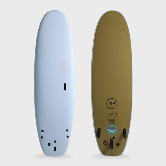 Mick Fanning Double Rainbow Super Soft - Sky/Soy - 7'6 x 23 1/3 x 3 1/4 x 71L - Futures