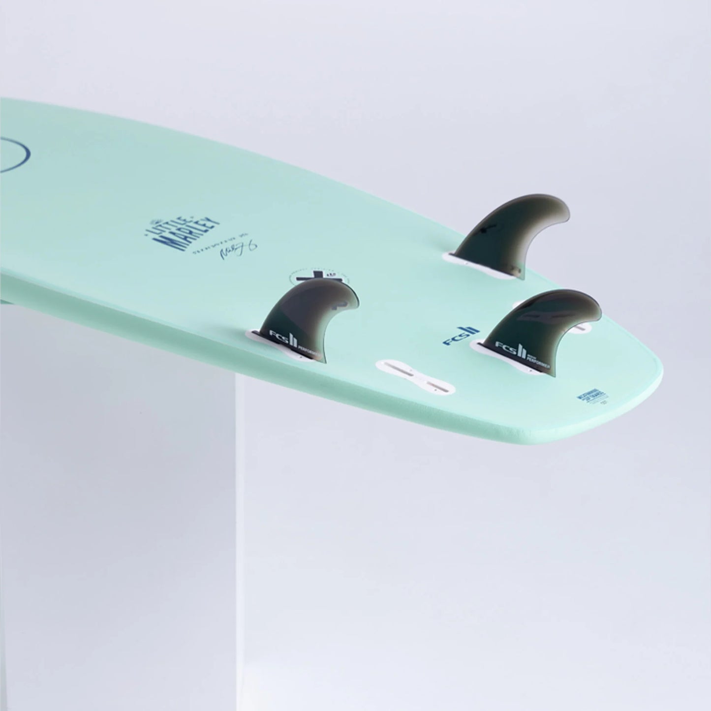 Mick Fanning Little Marley 2.0 Surfboard - Ice Green - 5'4 x 21 3/8 x 2 3/8 x 32L - FCSII