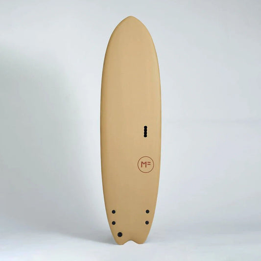 Mick Fanning Twin Town Supersoft Fish Surfboard - Soy/Soy - 8'0 x 22 5/8 x 2 7/8 x 59L - FCSII