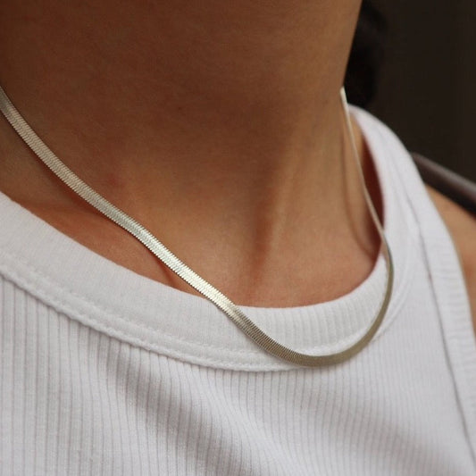 Lines & Current Senna 'Snake' Chain Necklace