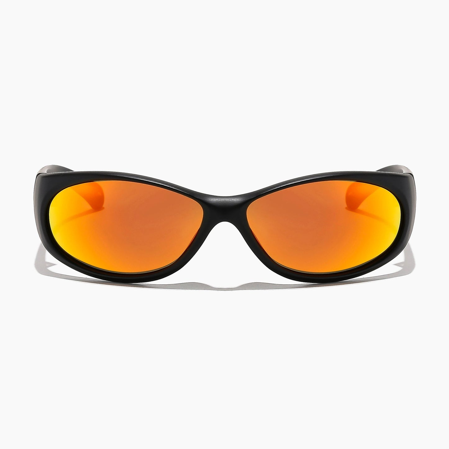 Ritual Vision Demon Speed Sunglasses - Matte Black/Orange Reflective