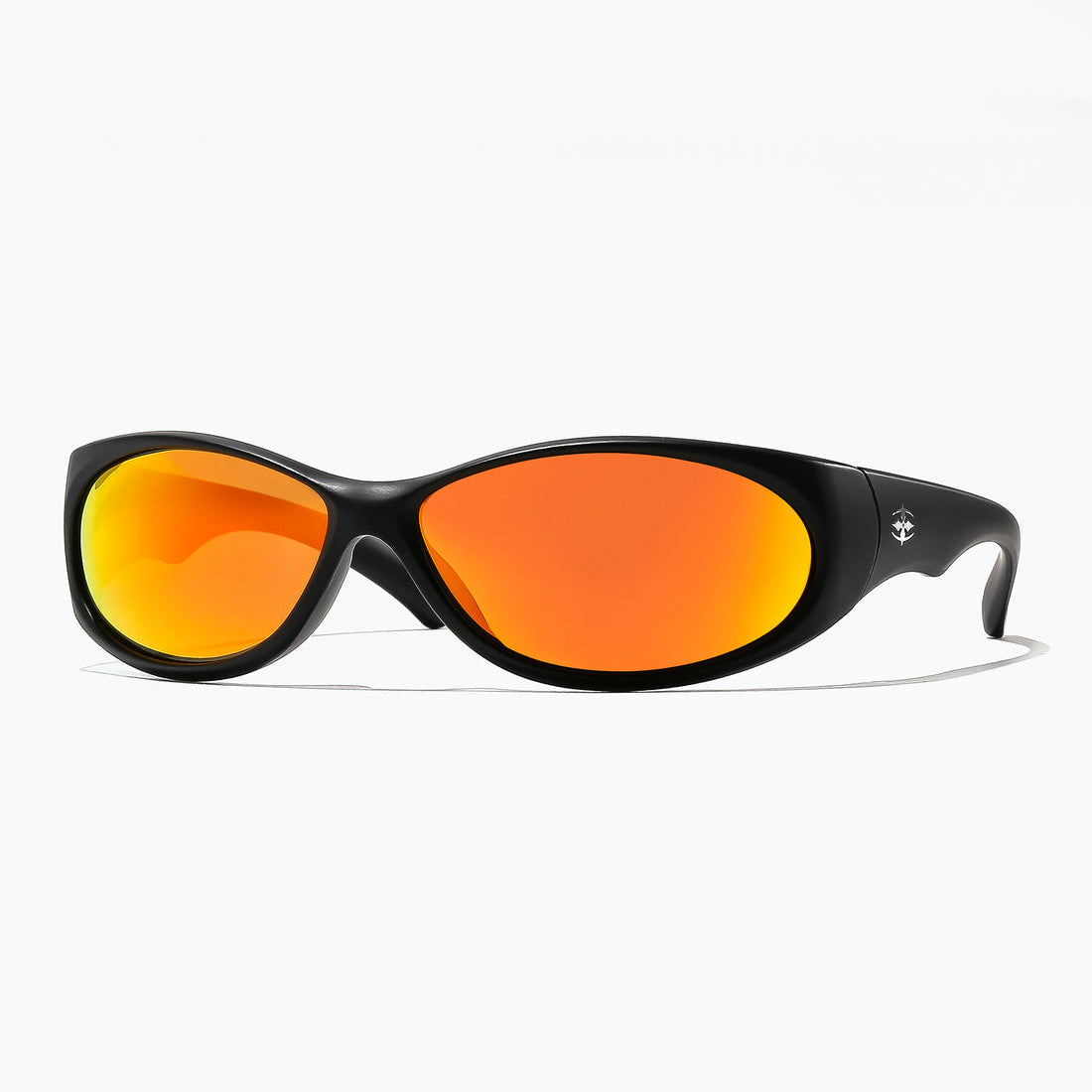 Ritual Vision Demon Speed Sunglasses - Matte Black/Orange Reflective