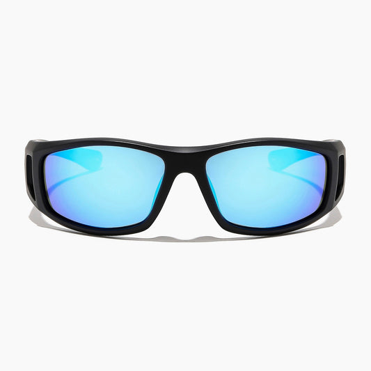 Ritual Vision Dragster Sunglasses Matte Black/Blue Polarised