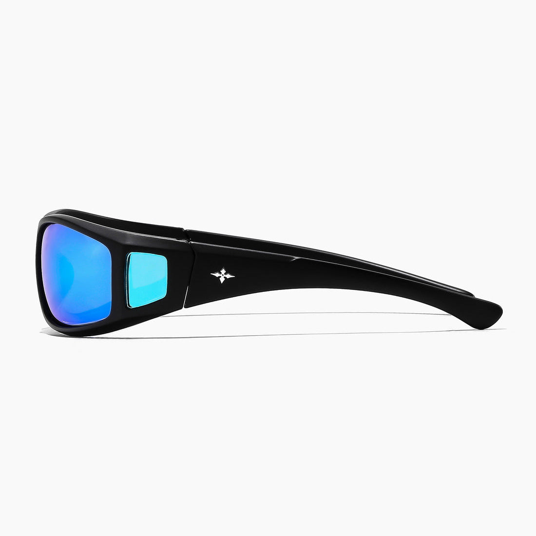 Ritual Vision Dragster Sunglasses Matte Black/Blue Polarised
