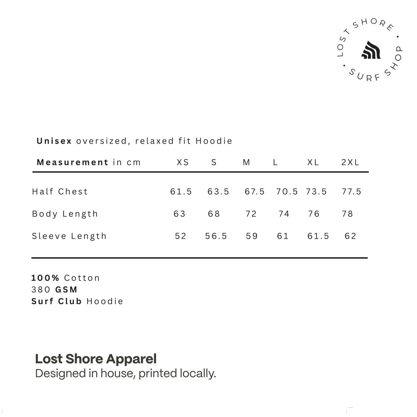 Lost Shore Surf Club Hoodie