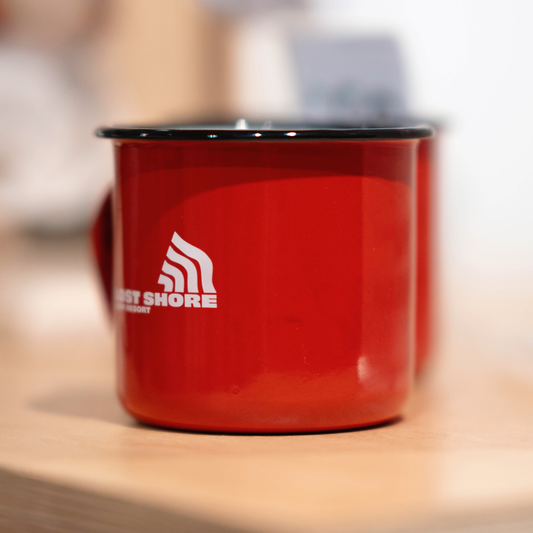 Lost Shore Enamel Mug