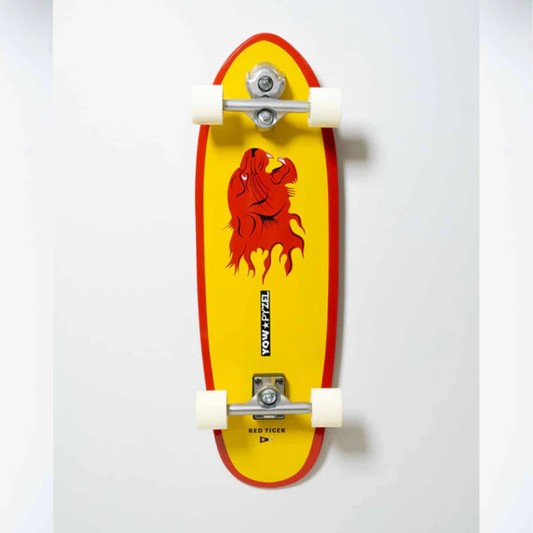 Yow Red Tiger 32.6" Pyzel x Yow Surfskate