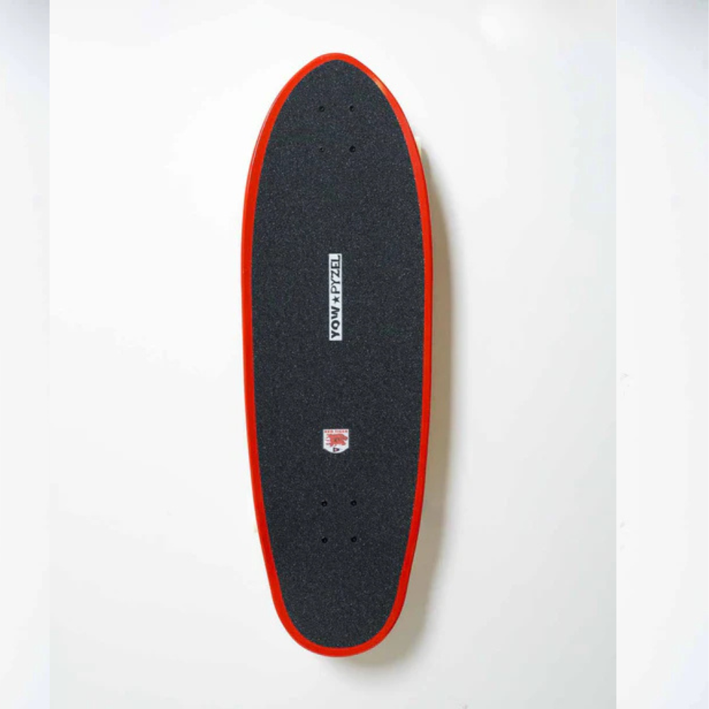 Yow Red Tiger 32.6" Pyzel x Yow Surfskate