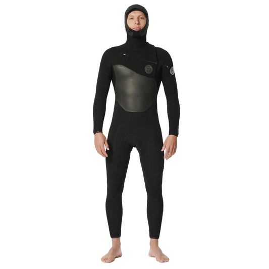 Ripcurl Flashbomb 6/4 Hooded Chest Zip Men's Wetsuit