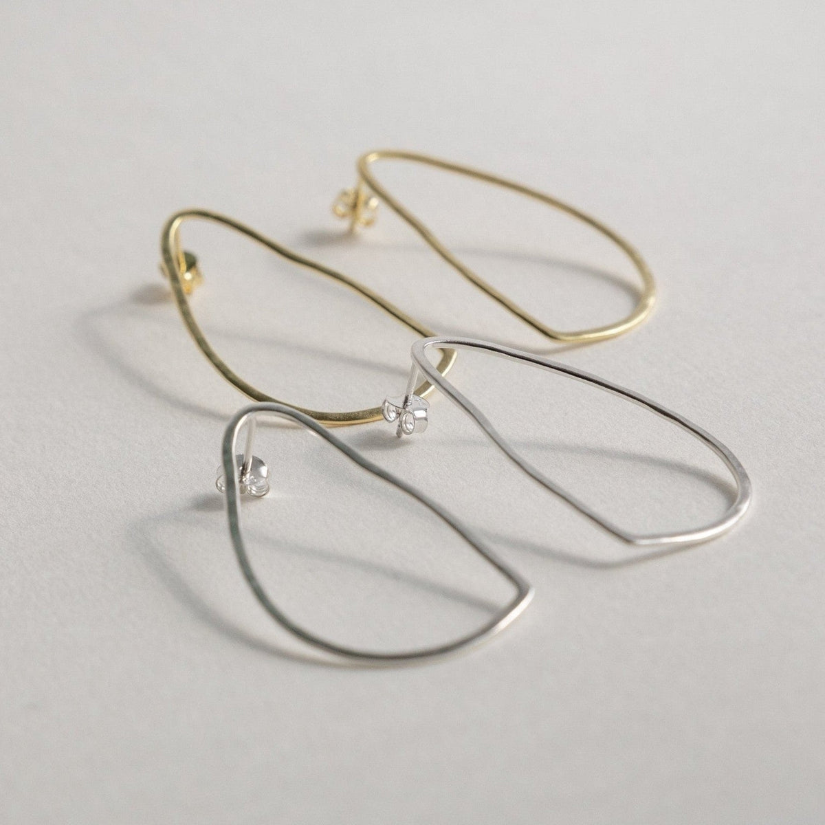 Lines & Current Delilah Oval Earrings