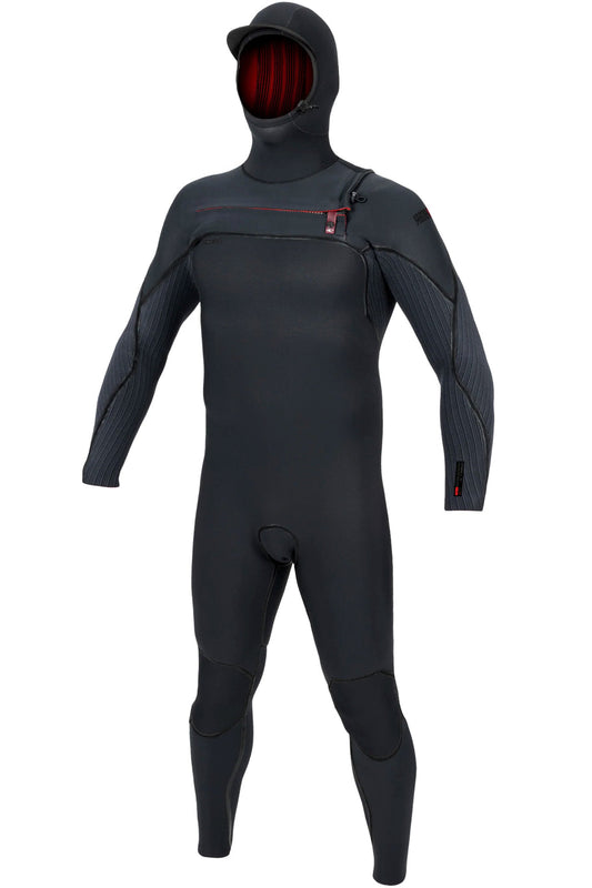 O'Neill Men's Hyperfreak Fire 5/4mm Wetsuit w/Hood