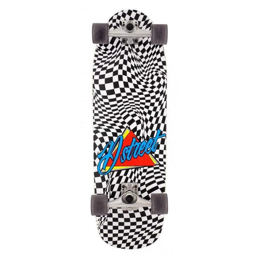 D Street Check Warp Surfskate