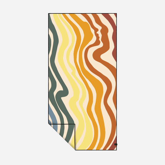Slowtide Textured Waves Quick Dry Towel