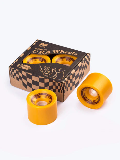 Yow Ura 66x51mm Mustard 80A Wheels Pack